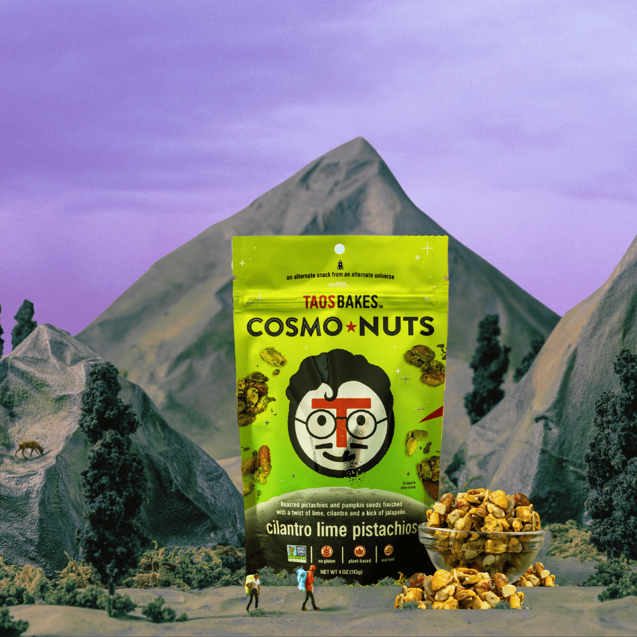 CosmoNuts - Cilantro Lime Pistachios