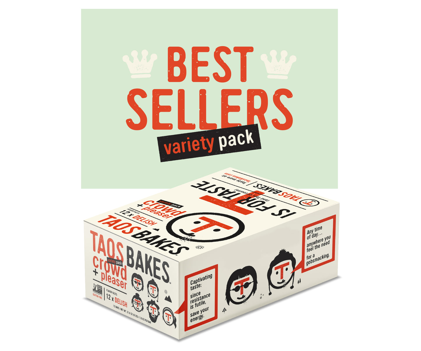 CROWD + PLEASER - 'Best Sellers' - BOX OF 12